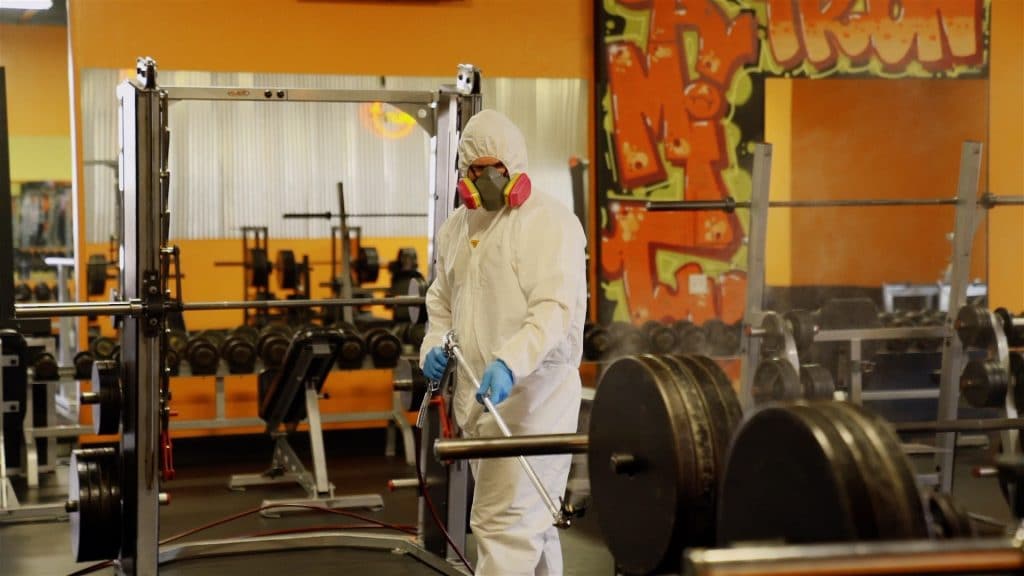Sanitize-gym